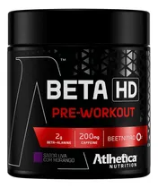 Comprar Pré Treino Beta Hd 240g - 2g Beta Alanina - Atlhetica