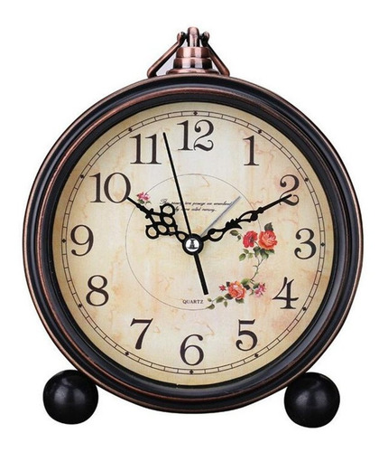 Reloj Despertador Decorativo Estilo Europeo Movimiento S Hd