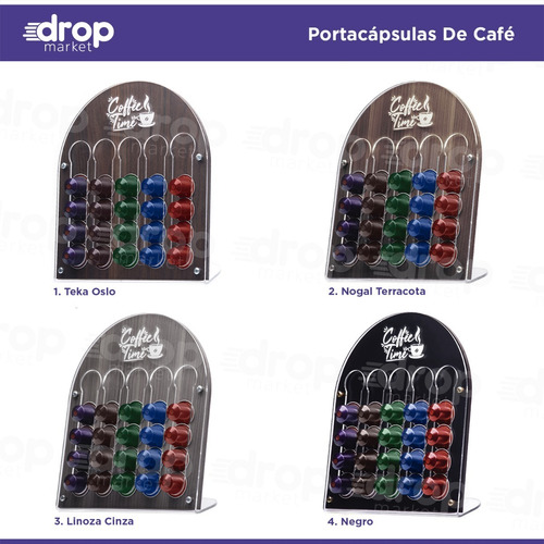 Imagen 2 de 2 de Porta Cápsulas Nespresso - Dispenser Cápsulas Café Nespresso