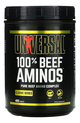 Beef Aminos Universal 400tabs - Unidad a $199900