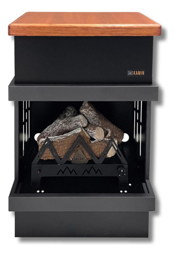 Estufa Hogar Calefactor Kamin Kompakt Y Fogon Atek 7500 C