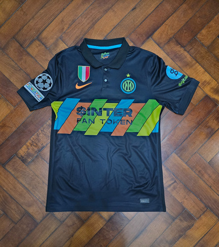 Camiseta Titular Inter De Milán 2021/22, Vidal 22 Talle M (Usado)