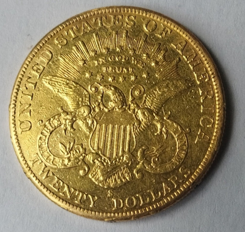 Moneda 1904 Antigua 20 Dollar Double Eagle Moro (Usado)