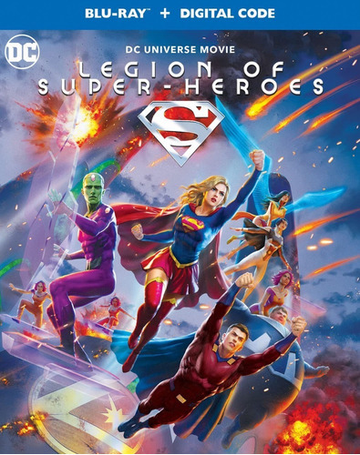 Legion De Super - Heroes 2023 Dc Comics Pelicula Blu-ray
