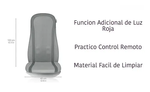 Silla masajeadora medisana mc 818 shiatsu y tapping hotsell