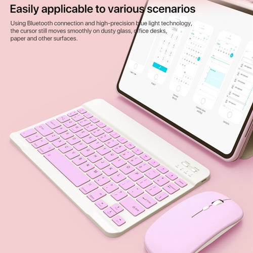 Teclado Bluetooth Inalámbrico Universal For Tableta De 10 P