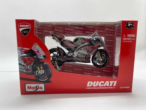 Miniatura moto de corrida Yamaha GO YZR-M1 GP Maisto motinha metal