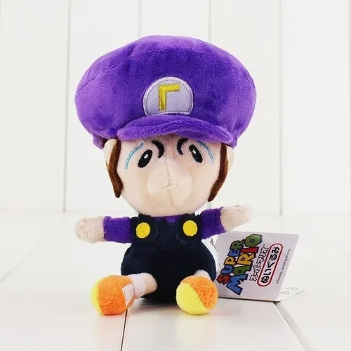 Set 2 Peluches Baby Wario Y Baby Waluigi Mario Bros Nintendo