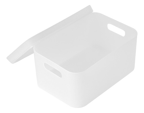 Organizador De Cosméticos De Escritorio Con Tapa Transparent