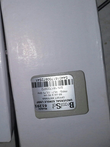 Lnb Simples Brasilsat Modelo 61291 Universal