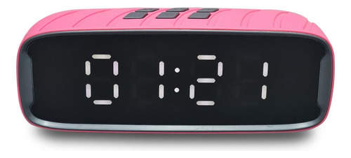 Reloj Despertador Parlante Bluetooth Alarma Usb Fm Sd