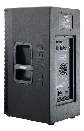 Bafle Activo ElipsisCc-115d Bocina 15 Pulgadas 1000 Watts Color Negro