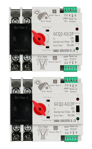 Interruptor De Transferencia Automática Ats De Energía Solar