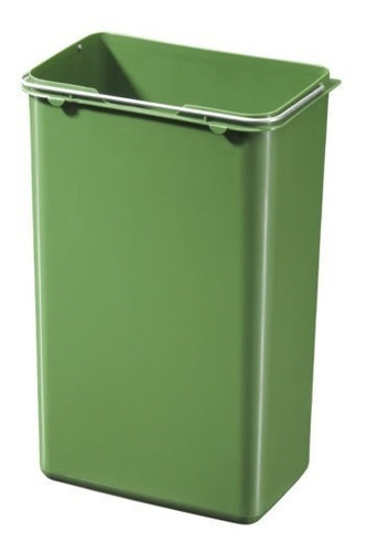 Imagen 5 de 5 de Cesto Residuos Oko Duo Plus M 2x9 Lt. Hailo Negro