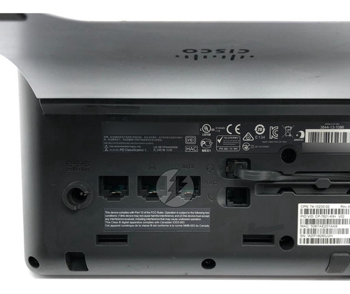 Telefone Ip Cisco Cp-7821, Poe, 2 Linhas