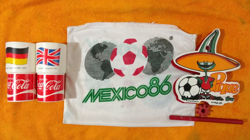 Pack Articulos Promocionales Mundial México 86 Originales.!