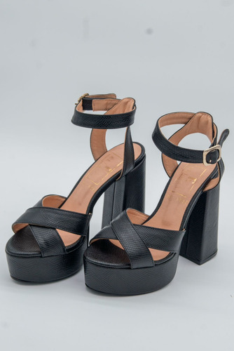 Sandalia De Tacón Con Plataforma 14 Cm Para Mujer