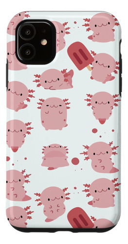 iPhone 11 Cute Kawaii Axolotl Anime Japoné B091vvqz9q_310324