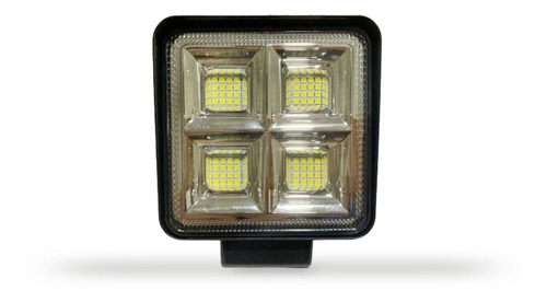 Faro Neblinero Cuadrado 36 Led 12/24v 108watts Auto Camión