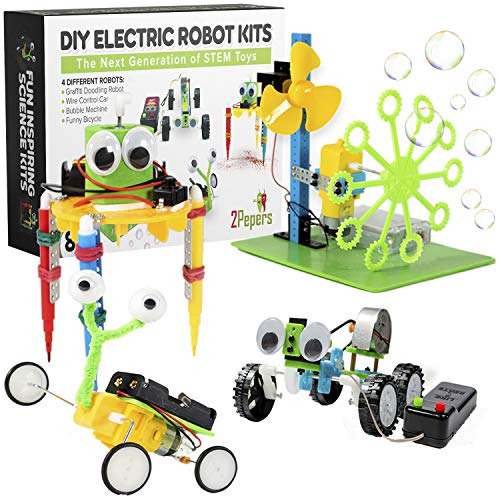 Kits De Ciencia Robótica De Motor Eléctrico Niños (4...