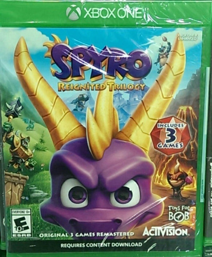 Spyro Reignited Trilogy Xbox One Series X Entrega Hoy