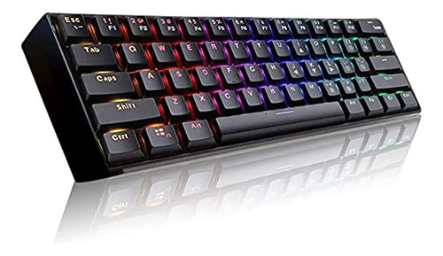 Eirix 2.4ghz Wireless / Wired Mechanical Keyboard, Compact 6