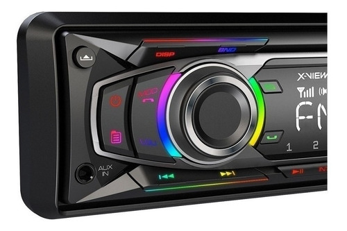 Estéreo para auto X-View CA2000RX BT con USB, bluetooth y lector de tarjeta SD