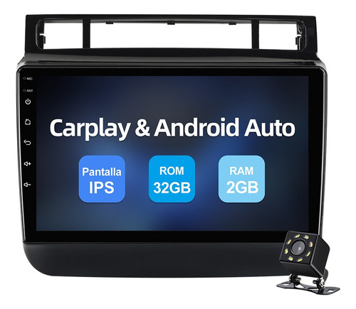 Estéreo Carplay Cámara Para Volkswagen Touareg 2010-2018 Gps