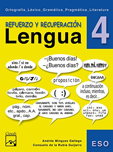 Refuerzo Y Recuperacion Lengua 4 -cuadernos Eso- - 978842183