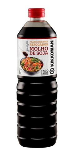 Molho De Soja Para Pratos Quentes Refogados 1l - Kikkoman