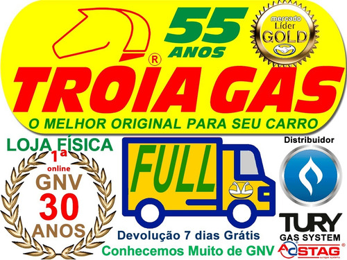 Imagem 6 de 6 de Simulador Flex T68 E 2 Sondas Gnv Tury Gas 3ª Geração Gnv