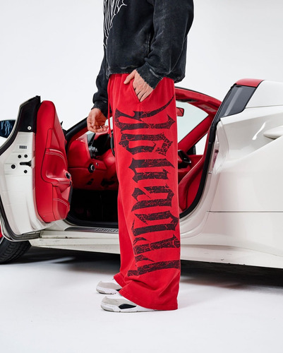 Pans Oversized Baggi Youn Gla Revenge New Drop Gym Jogger
