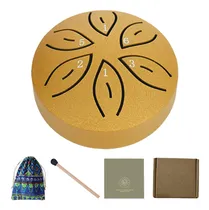 Comprar Mini Tambor De Acero Mini Tambor De Mano Tambor Premium Oro