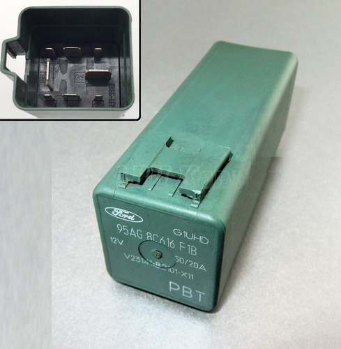 Relevador Relay Ventilador Verde Original Ford Ka 1999