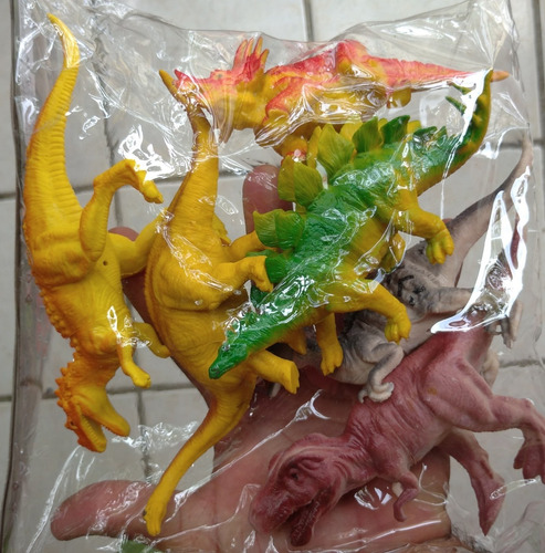 Dinosaurios Juguetes Para Niños Set De 6 Piezas 15 Cm.