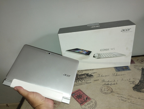 Netbook Tablet Acer Iconia W5 - Caixa Com Manual Tela Escura (Usado)