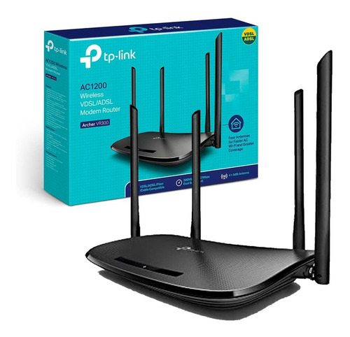 Modem Router Tplink Vr300 Aba Cantv 1200mbps Dual Band Bagc