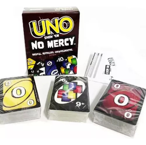Juego De Cartas Infantil Uno No Mercy