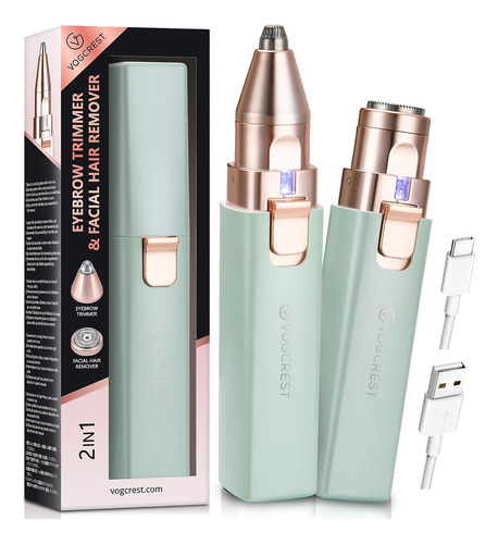 Vg Vogcrest Depiladora De Cejas - Vello Facial Mujer: Dep...