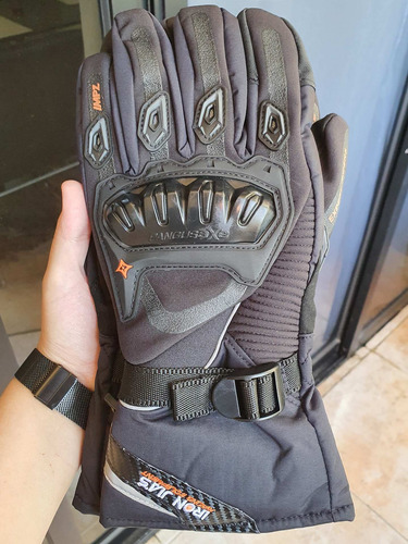Imagen 2 de 3 de Guantes De Motorizado Aptos Para Pantalla Táctil