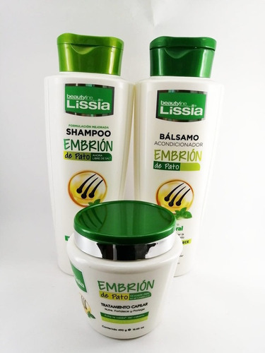 Kit Shampoo+balsamo+tratamiento Capilar - mL a $112