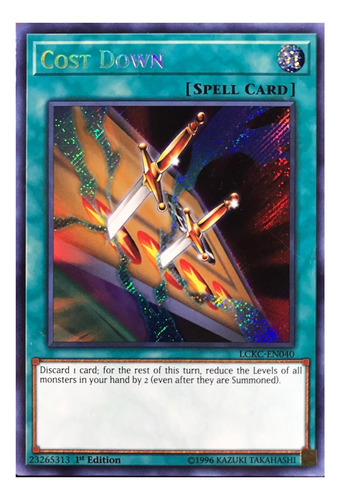 Cost Down Yu-gi-oh! Original Konami