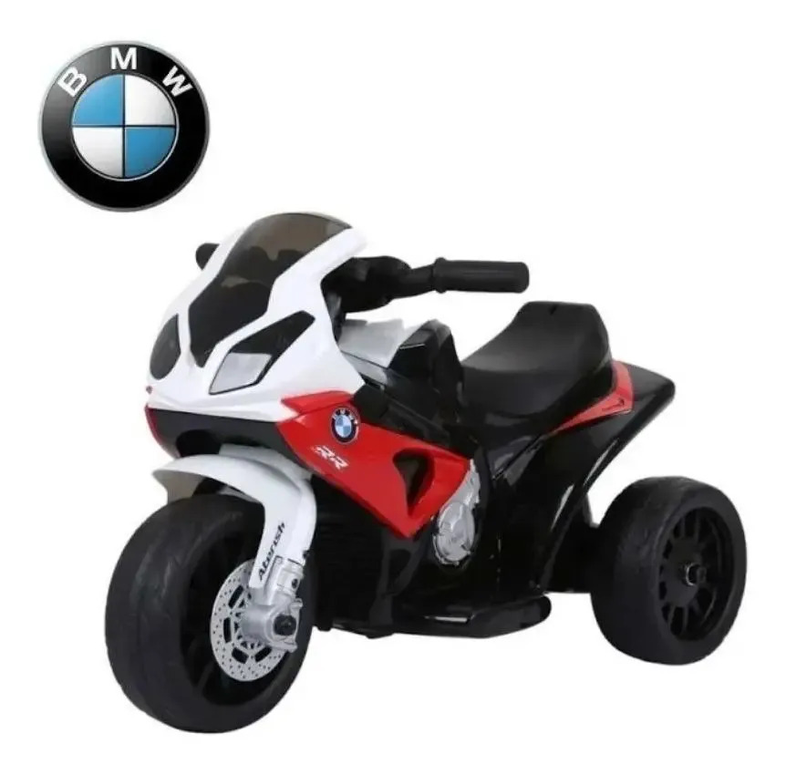 Mini Moto Eletrica Brinquedo Meninos Meninas Bmw S1000rr 6v Cor Vermelho