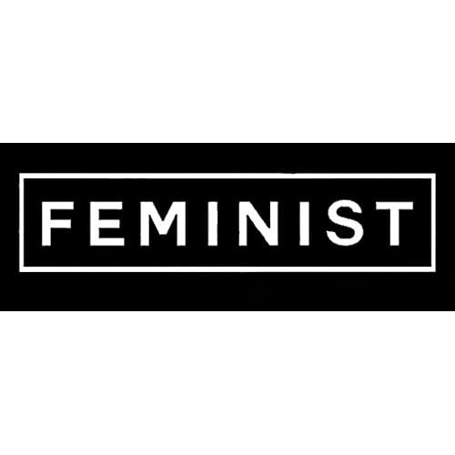 Feminista | Pegatina De Vinilo | Coches, Camiones, Furg...
