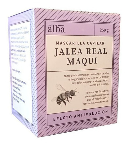 Mascarilla Capilar Maqui Jalea Real Efecto Antipolución 500g