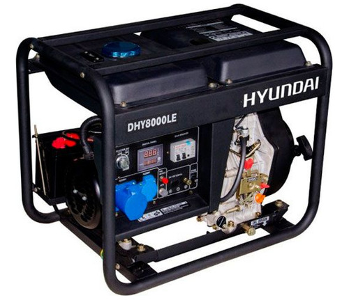 Generador Diesel Hyundai 6,5 Kva Dhy8000le