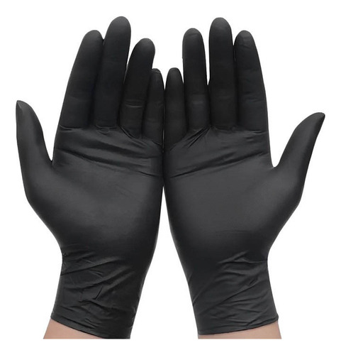 Guantes De Nitrilo Dedos Texturizados - Caja 100 Uds