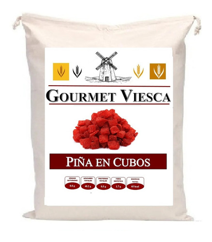 5 Kg De Piña Deshidratada Con Chile Calidad Premium