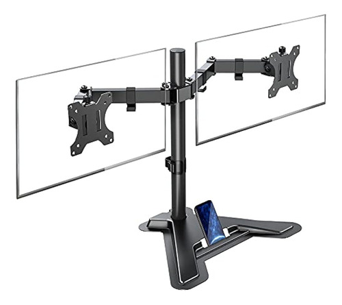 Soporte Para Monitor Doble Mountup - Soporte De Escritorio P