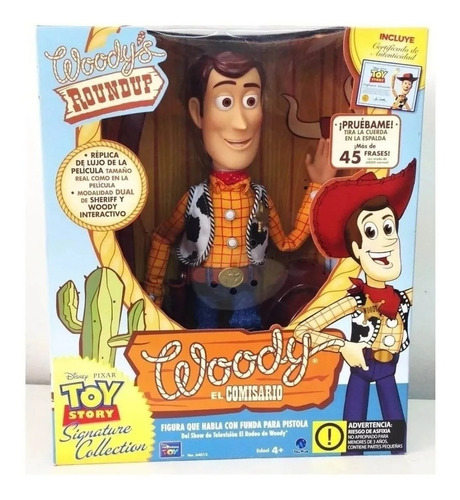 Woody Toy Story Muñeco Vaquero 45 Frases Disney Pixar